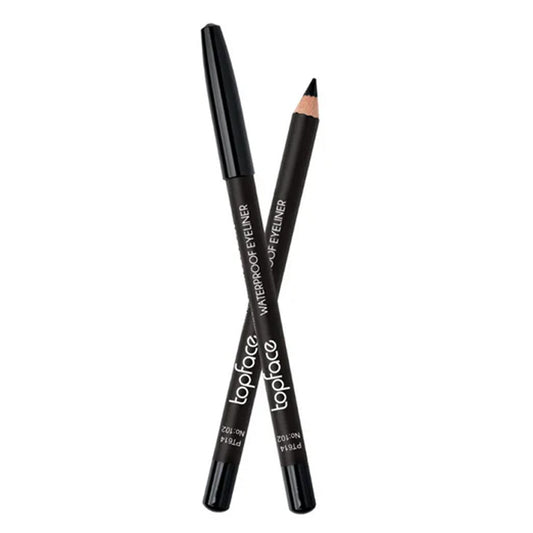 topface waterproof eyeliner pt614 black