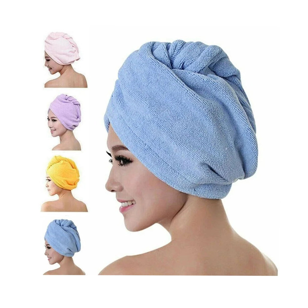 Microfiber hair towel