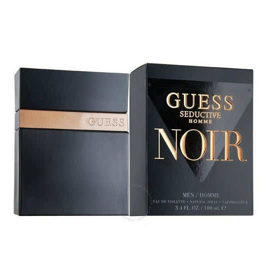 Guess Seductive Noir Homme Eau De Toilette Spray 100ml For Him