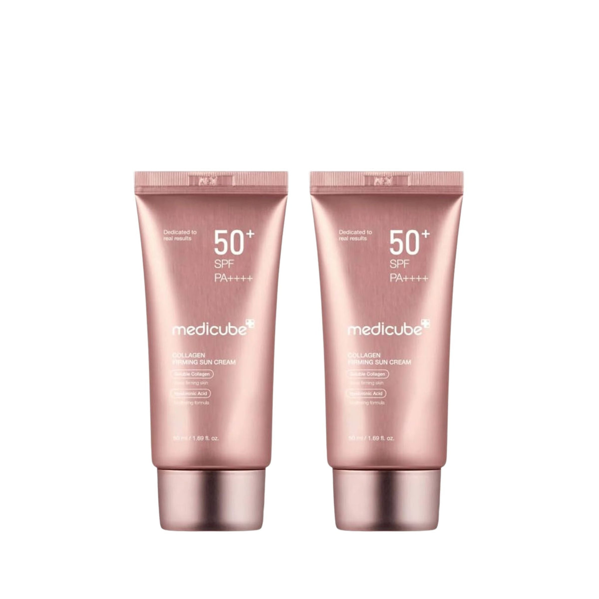 [x2 BUNDLE] Medicube - Collagen Firming Sun Cream SPF50+ PA++++ - 50ml