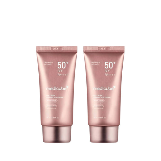 [x2 BUNDLE] Medicube - Collagen Firming Sun Cream SPF50+ PA++++ - 50ml