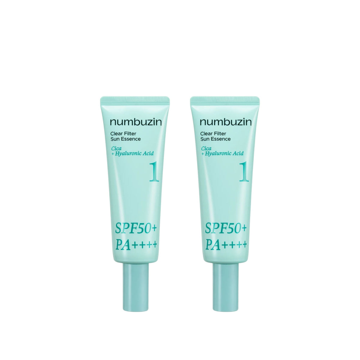 [x2 BUNDLE] Numbuzin No.1 Clear Filter Sun Essence SPF50+ PA++++