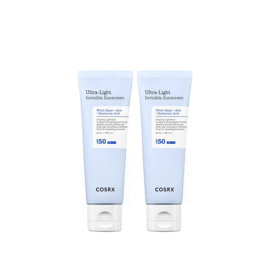 [x2 BUNDLE] COSRX - Ultra Light Invisible Sunscreen