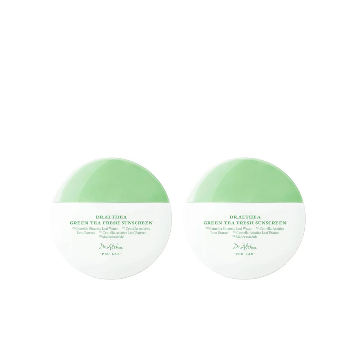 [x2 BUNDLE] Dr. Althea - Green Tea Fresh Sunscreen