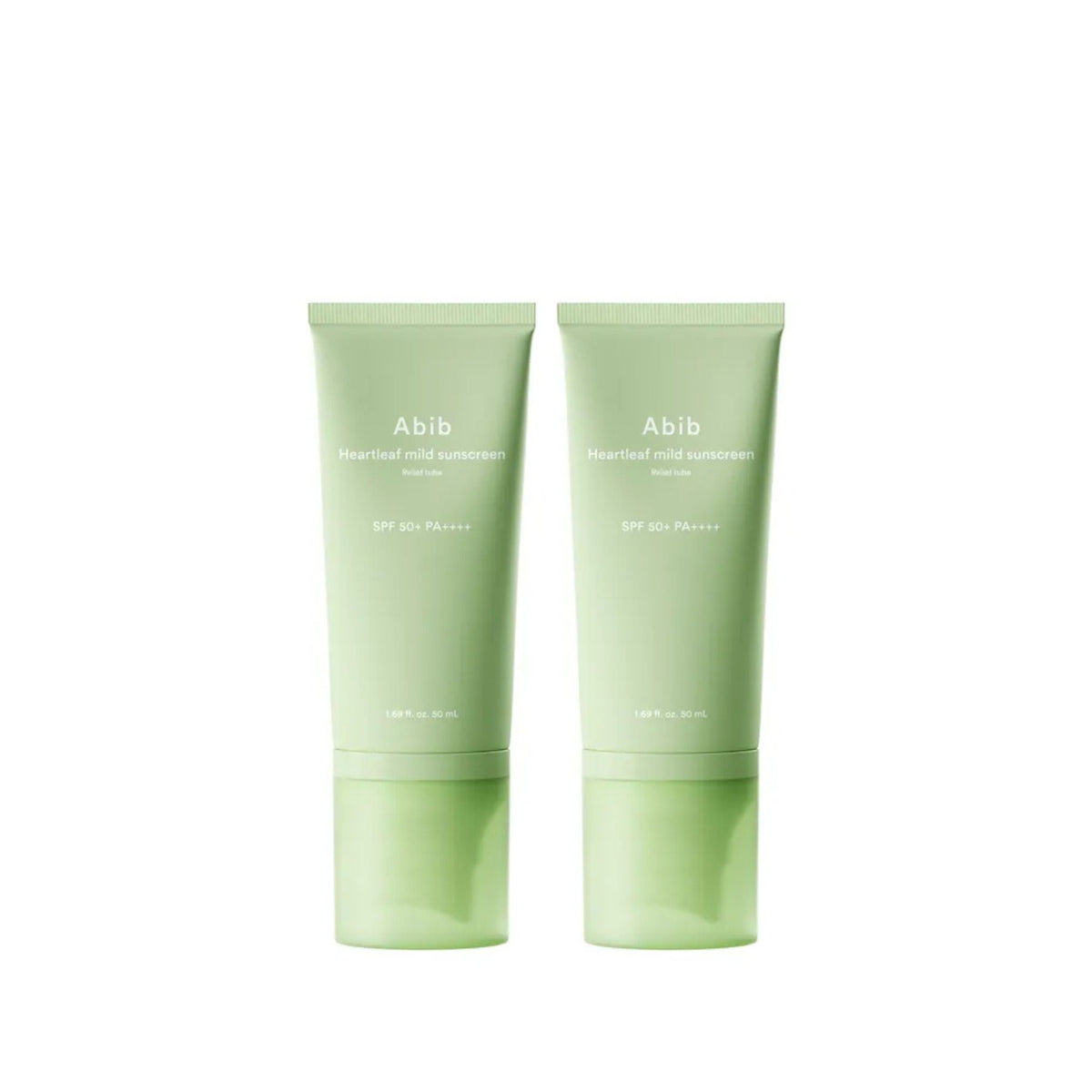 [x2 BUNDLE] Abib - Heartleaf Mild Sunscreen Relief Tube