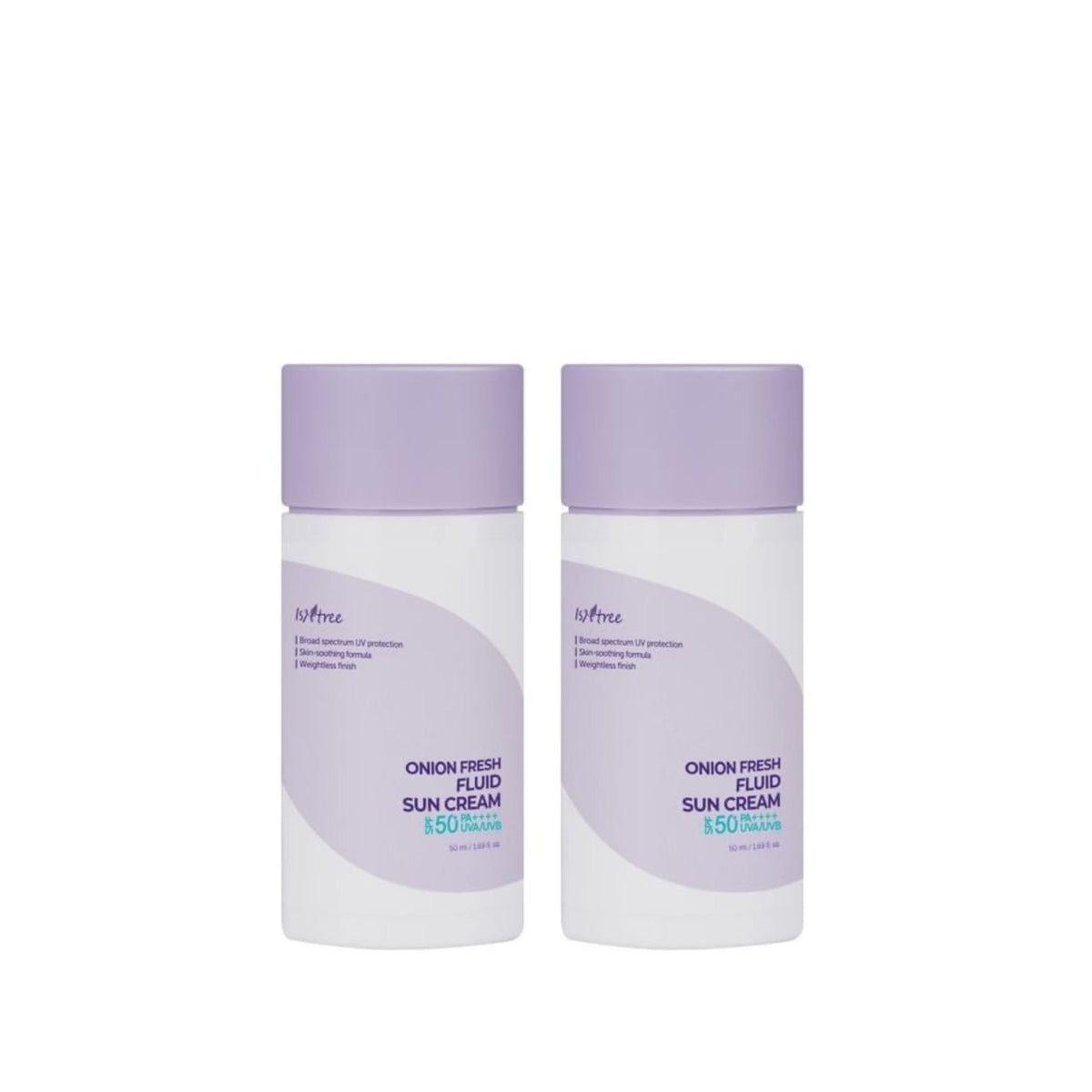 [x2 BUNDLE] Isntree - Onion Fresh Fluid Sun Cream 50ml