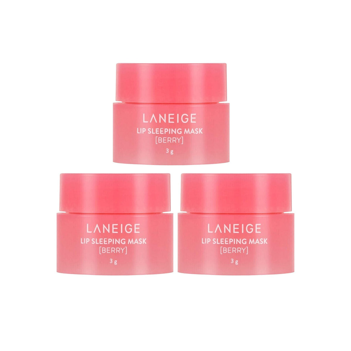 [x3 BUNDLE] LANEIGE - Lip Sleeping Mask  [EX] mini 3g