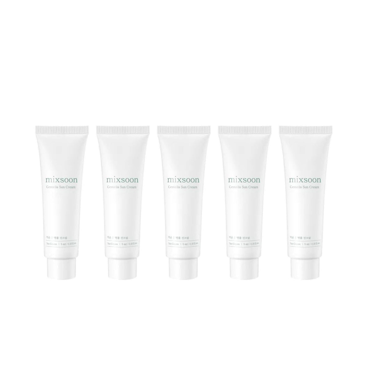 [x5 BUNDLE] mixsoon - Centella Sun Cream Mini