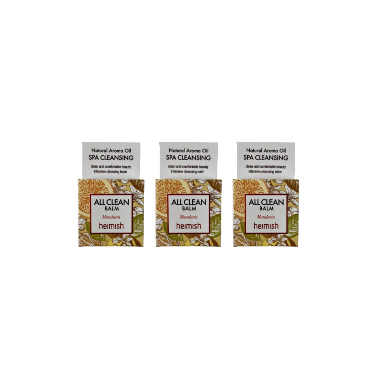 [x3 BUNDLE] Heimish All Clean Balm Mandarin 5ml