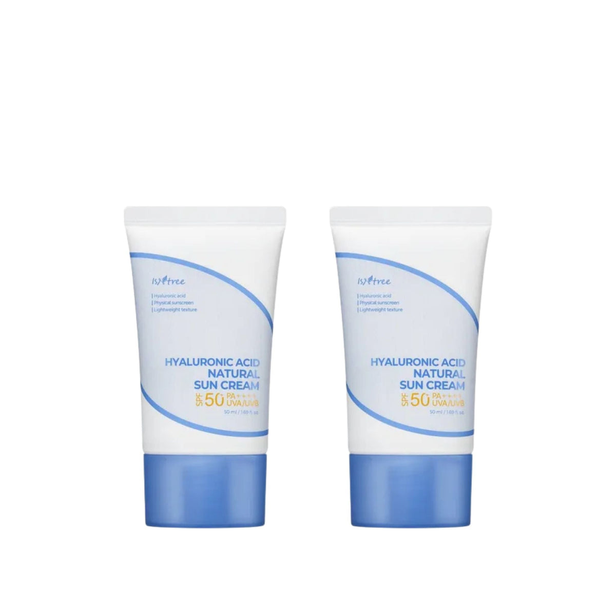 [x2 BUNDLE] Isntree - Hyaluronic Acid Natural Sun Cream