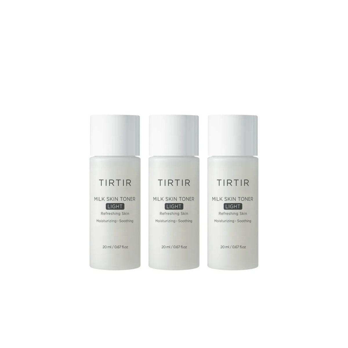 [x3 BUNDLE] TIRTIR - Milk Skin Toner Light 20ml