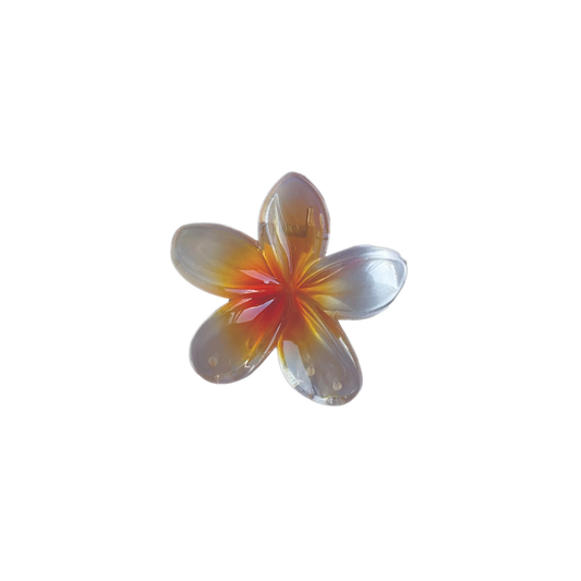 Glossy Hawaiian Claw Clip