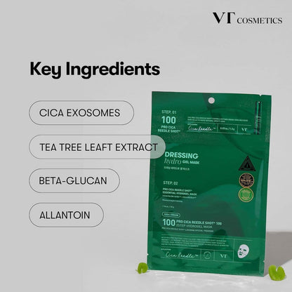 VT Pro Cica Reedle Shot 100 - 2Step Hydrogel Mask