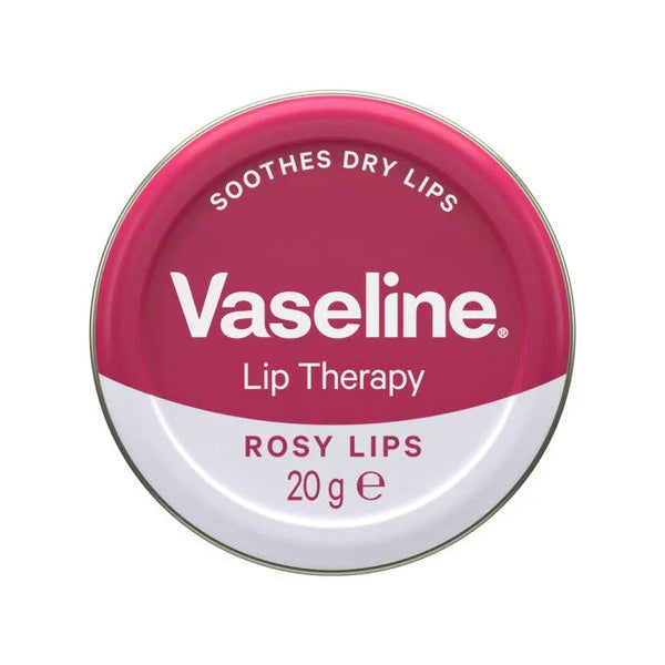 Vaseline Lip Therapy Rosy Lips Tin- 20 g | مرطب شفاه فازلين تين بالشفاه الوردية 20 جم