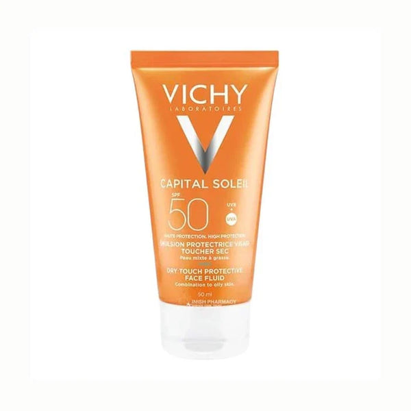 Vichy Capital Soleil سائل واقي شمسي بمعامل حماية SPF 50+ ومضاد للمعان / 50 مل