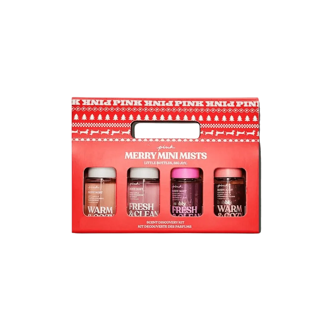 Victoria's Secret Merry Mini Mists 4-Piece Gift Set