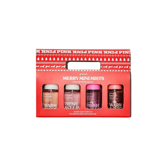 Victoria's Secret Merry Mini Mists 4-Piece Gift Set