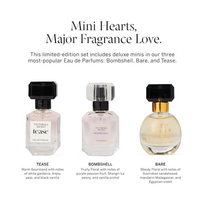 Victoria's Secret Trio De Mini Parfums De Luxe
