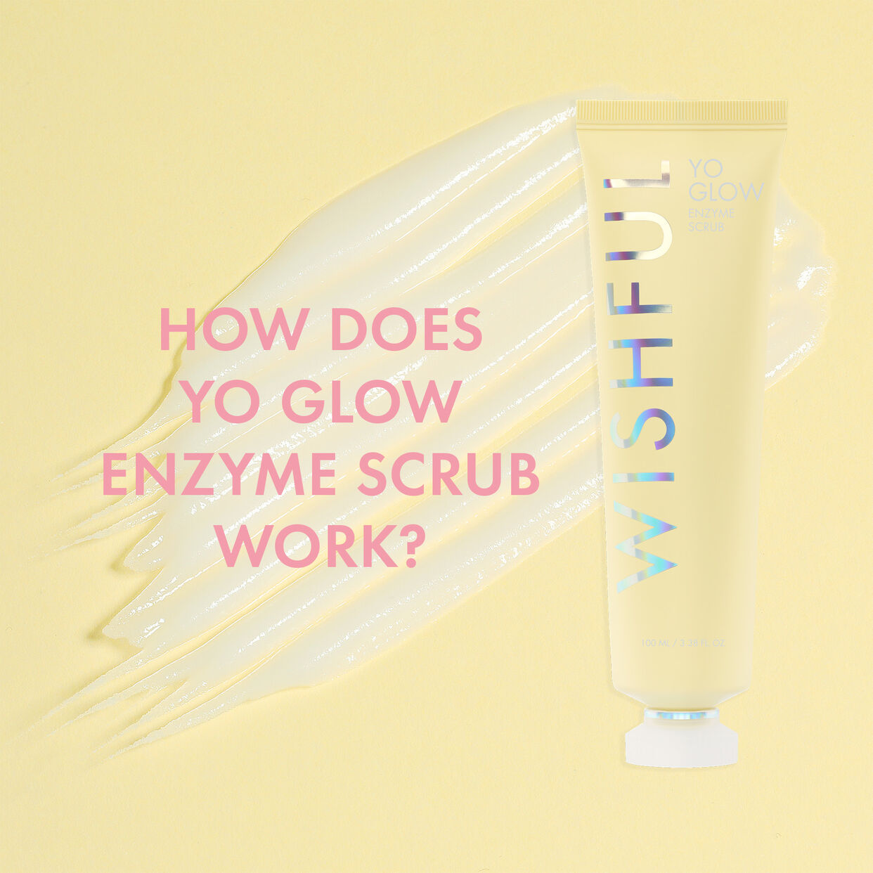 Yo Glow AHA & BHA Facial Enzyme Scrub