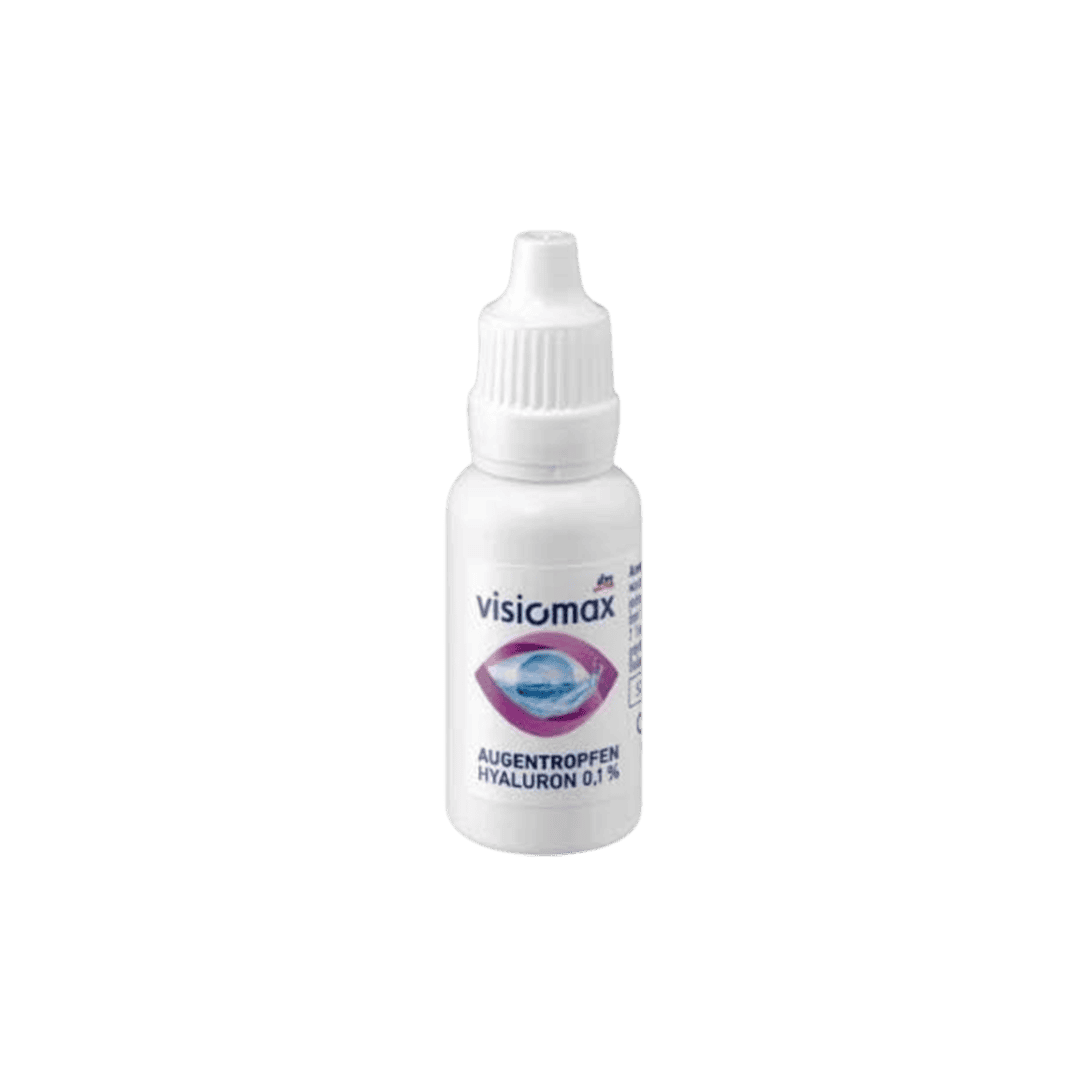 Visiomax Eye Drops With 0.1% Hyaluronic Acid