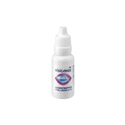 Visiomax Eye Drops With 0.1% Hyaluronic Acid