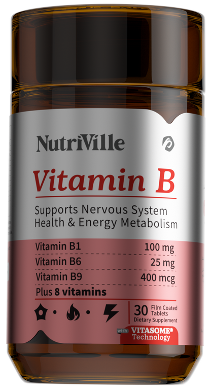 Nutriville Vitamin B 30 Tablets
