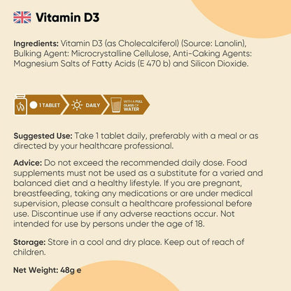 Weightworld Vitamina D3 2000UI - 400 Tablets