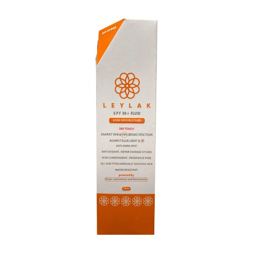 LEYLAK AQUA INVISIBLE FLUID(DRY TOUCH) SPF50+ 50ML