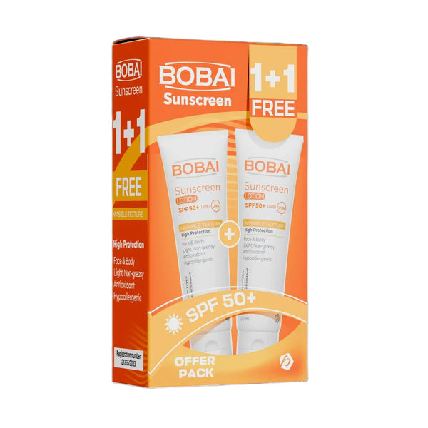 مجموعة لوشن بوباي صن سكرين SPF50+