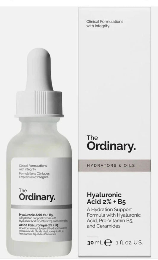 The Ordinary Hyaluronic Acid 2% + B5 2nd Generation With Hyaluronic Acid Pro 30 ML (International Version)