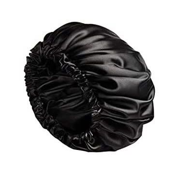 Bless Satin Bonnet Black
