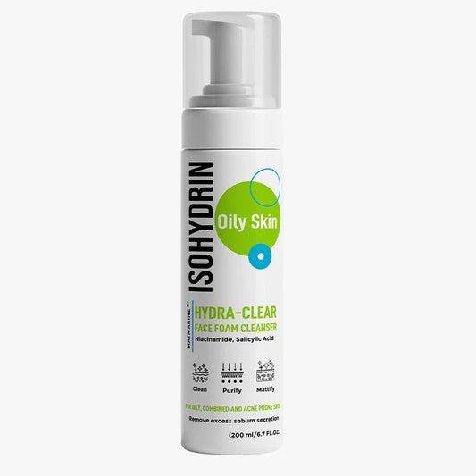 ISOHYDRIN HYDRA-CLEAR FOAM CLEANSER 200ML
