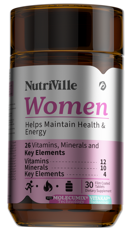 Nutriville Women Multivitamin 30 Tablets