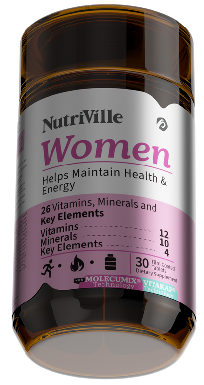 Nutriville Women Multivitamin 30 Tablets