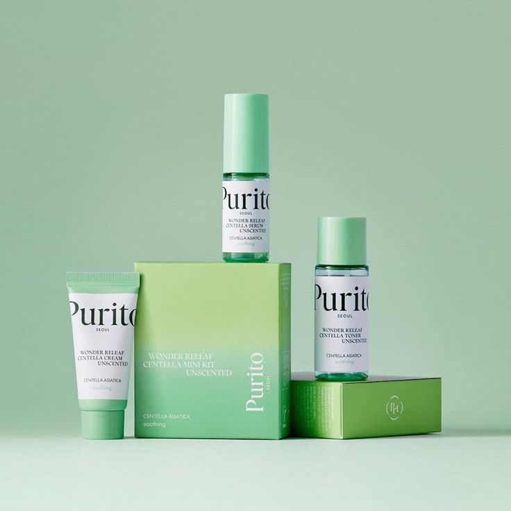 Purito SEOUL - Wonder Releaf Centella Mini Kit Unscented