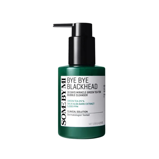 Some By Mi Bye Bye Blackhead 30 Days Miracle Green Tea Tox Bubble Cleanser