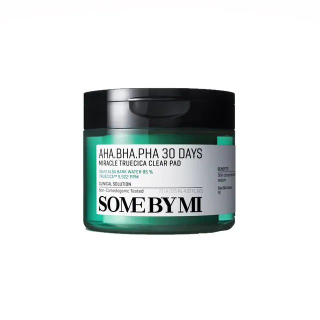 SOME BY MI - AHA, BHA, PHA 30 Days Miracle Truecica Clear Pad