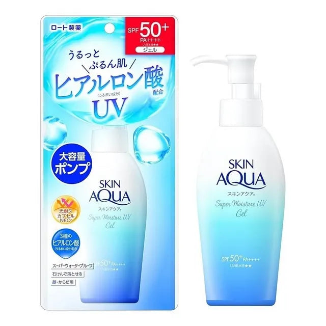 Rohto Mentholatum - Skin Aqua Super Moisture UV Gel SPF 50+ PA++++ 140G