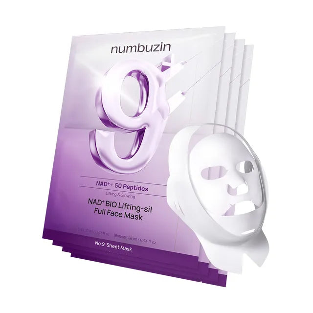 numbuzin - No.9 NAD Bio Lifting-sil Full Face Mask (1Sheet)