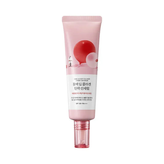 Round Lab - Camellia Deep Collagen Firming Sun Serum