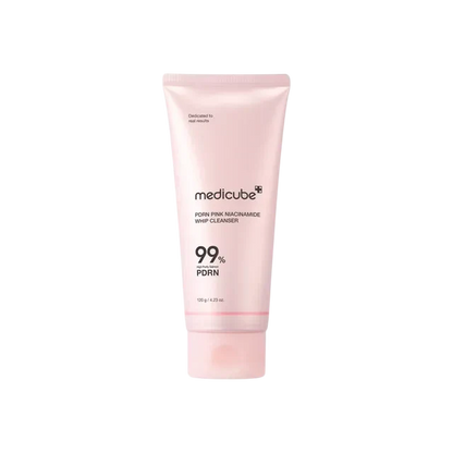 MEDICUBE PDRN Pink Niacinamide Whip Cleanser 120g