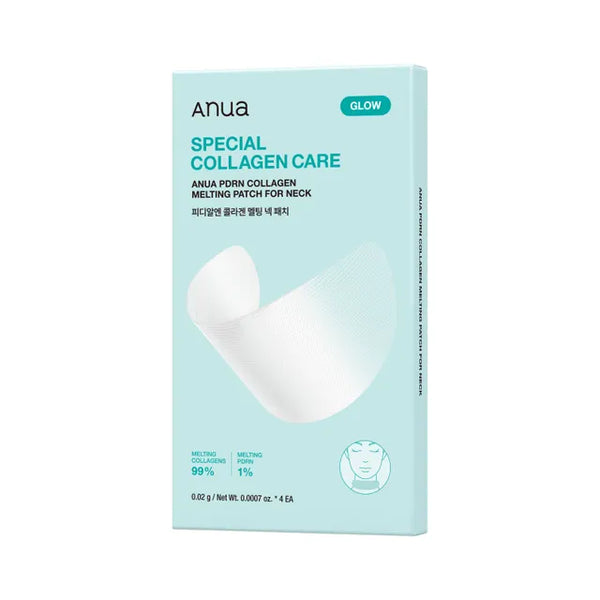 ANUA PDRN Collagen Melting Patch For Neck 4pcs