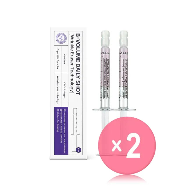 DIFFER & DEEPER - B-Volume Daily Shot Starter Pack 2pcs Bundle Set