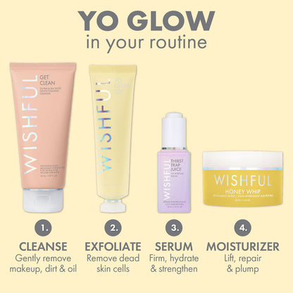 Yo Glow AHA & BHA Facial Enzyme Scrub