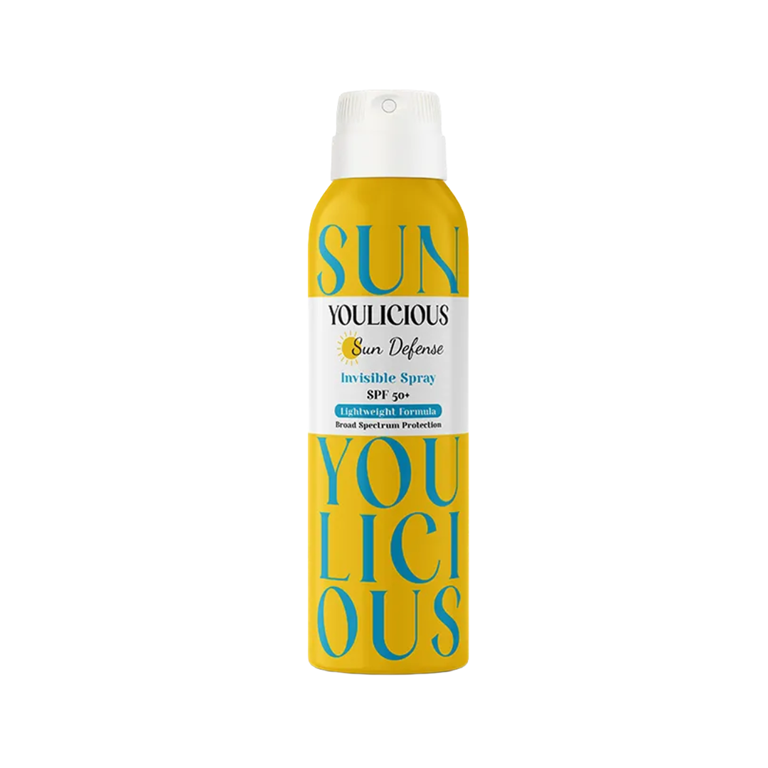 واقي شمسي بخاخ شفاف بعامل حماية SPF 50+