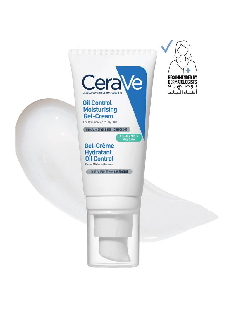 Oil Control Moisturising Gel-Cream For Oily Skin 52ml