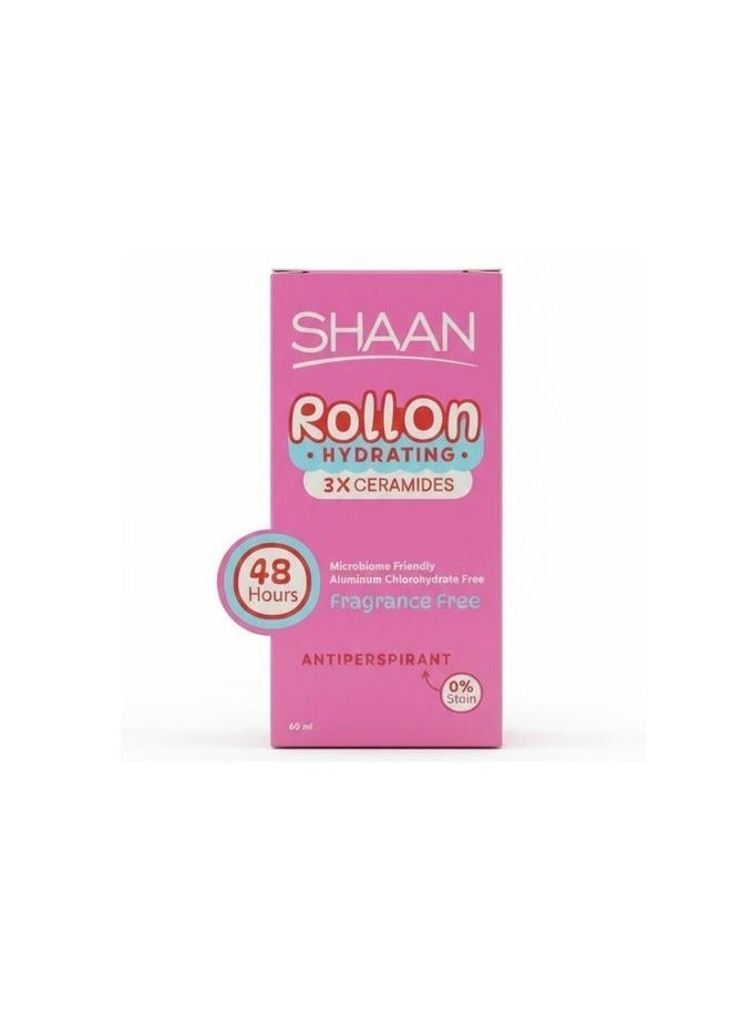Hydrating Roll on Fragrance Free 60 ml