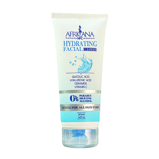 africana hydrating facial cleanser 200ml