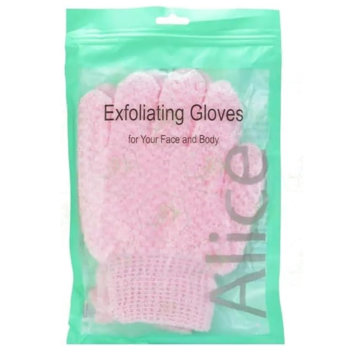 alice exfoliating gloves