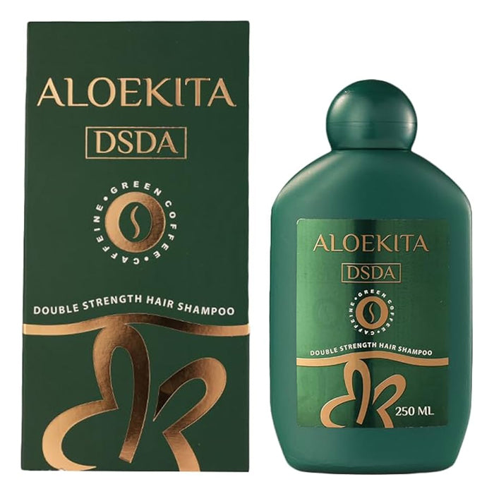 aloekita dsda caffeine & protein rich shampoo 250ml